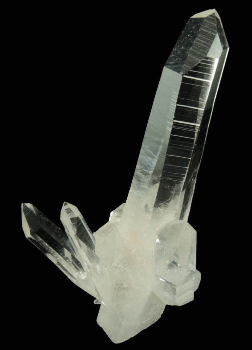 Quartz from Wegner Mines, Collier Creek, 4.4 km south of Mount Ida, Montgomery County, Arkansas