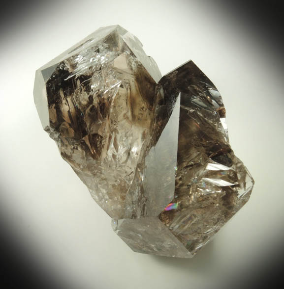 Quartz var. Skeletal Smoky Quartz from Lowville, Lewis County, New York