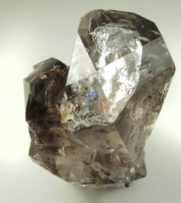 Quartz var. Skeletal Smoky Quartz from Lowville, Lewis County, New York