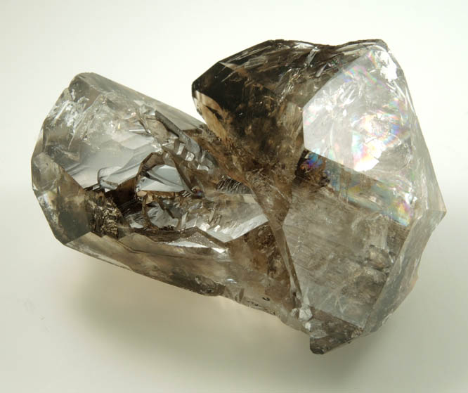 Quartz var. Skeletal Smoky Quartz from Lowville, Lewis County, New York