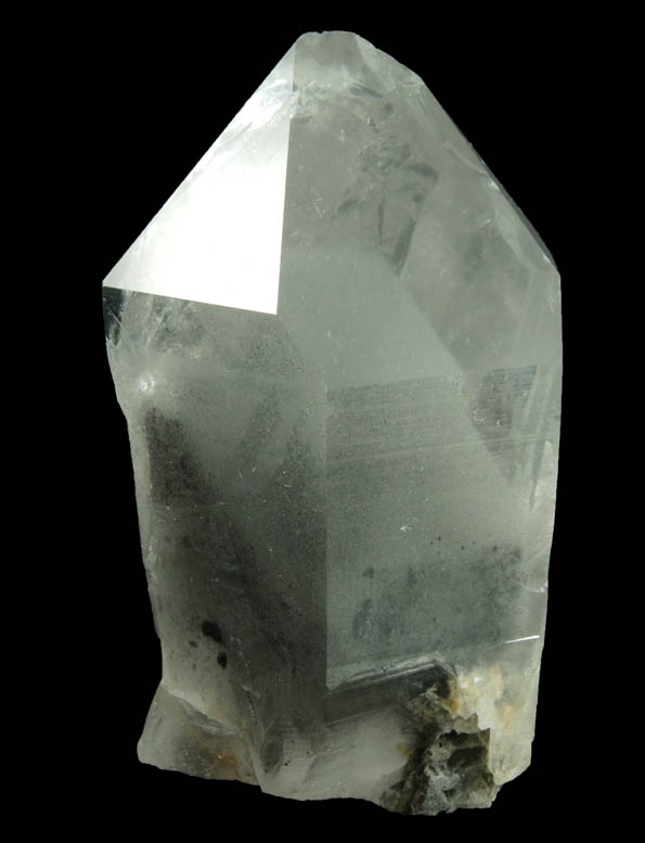 Quartz with phantom-growth zones from Wegner Mines, Collier Creek, 4.4 km south of Mount Ida, Montgomery County, Arkansas