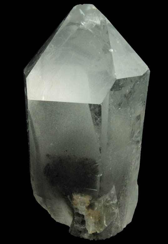 Quartz with phantom-growth zones from Wegner Mines, Collier Creek, 4.4 km south of Mount Ida, Montgomery County, Arkansas