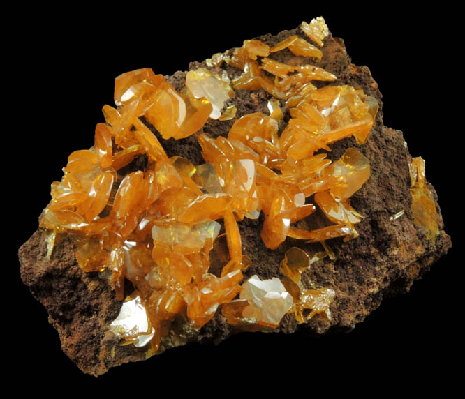 Wulfenite from Erupcion/Ahumada Mine, Sierra de Los Lamentos, Chihuahua, Mexico