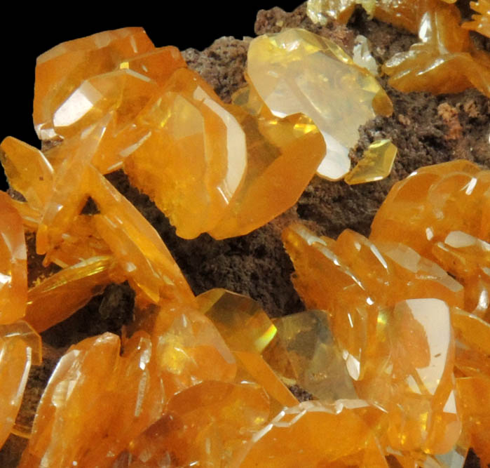 Wulfenite from Erupcion/Ahumada Mine, Sierra de Los Lamentos, Chihuahua, Mexico