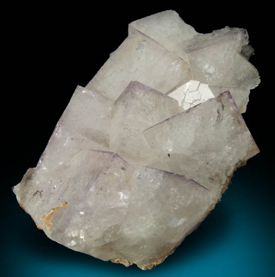 Fluorite from Trollers Gill, Main Incline, Skyreholme Beck, Yorkshire, England