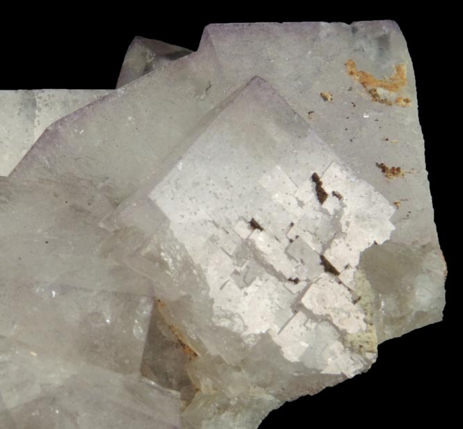 Fluorite from Trollers Gill, Main Incline, Skyreholme Beck, Yorkshire, England