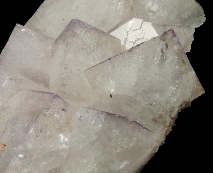 Fluorite from Trollers Gill, Main Incline, Skyreholme Beck, Yorkshire, England