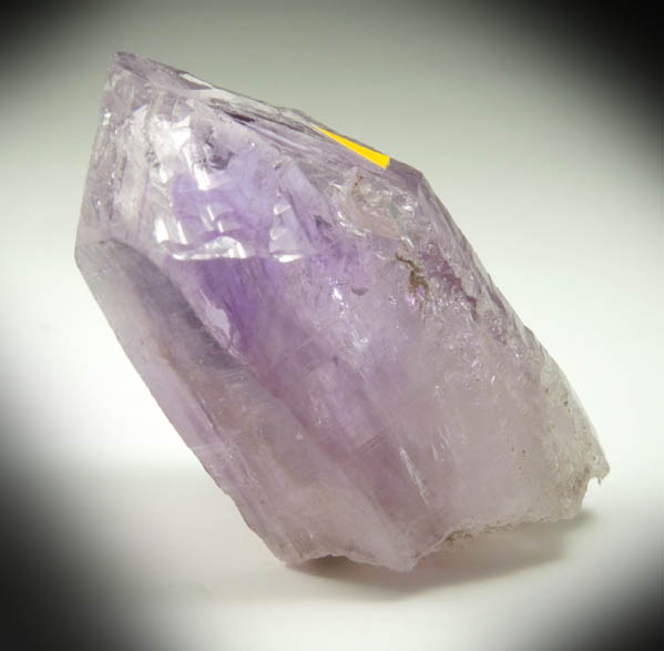 Quartz var. Amethyst Quartz with two cavities with moveable bubbles (Enhydro) from Piedra Parada, near Las Vigas, Tatatila, Veracruz, Mexico