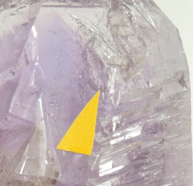 Quartz var. Amethyst Quartz with two cavities with moveable bubbles (Enhydro) from Piedra Parada, near Las Vigas, Tatatila, Veracruz, Mexico