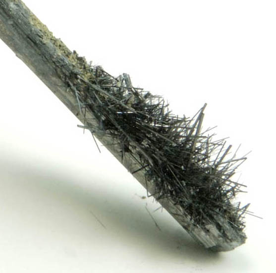 Stibnite (terminated) from Qinglong Mine, Dachang, Guizhou, China