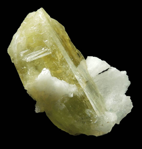 Brazilianite from Lavra do Telrio, Linpolis, Divino das Laranjeras, Minas Gerais, Brazil