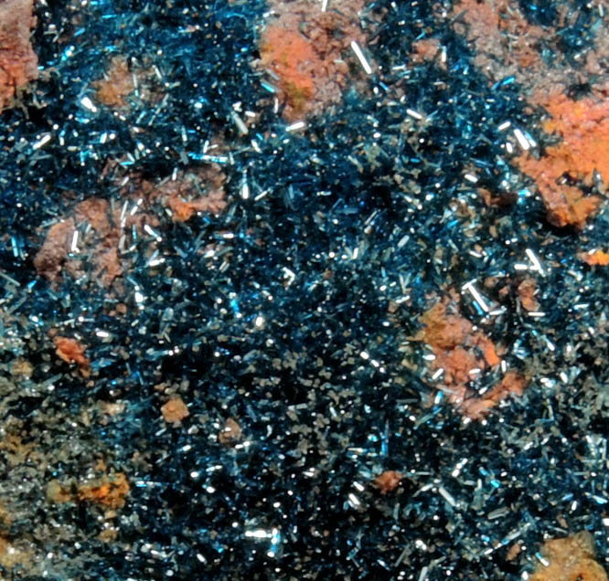 Clinoclase from Majuba Hill, Pershing County, Nevada