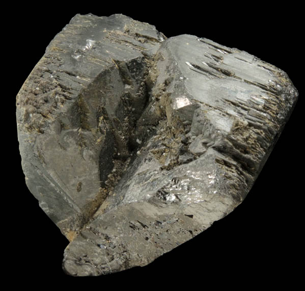 Ferberite (V-twinned crystals) from Cerro Tazna, Nor Chichas Province, Potos Department, Bolivia