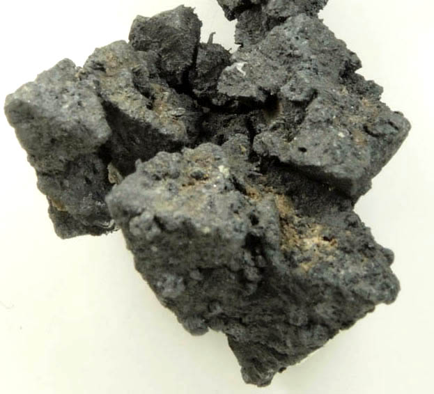 Acanthite from Mine d'Imider, 6.2 km ESE of Imiter, Tinghir Province, Dra-Tafilalet, Morocco