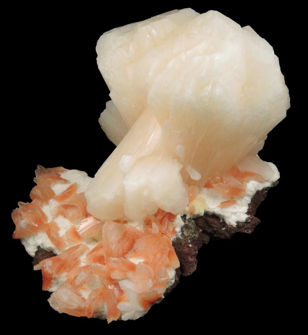 Stilbite, Heulandite, Mordenite from Aurangabad, Maharashtra, India