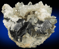 Brookite and Quartz from Nausherwani Mine, Kharan District, Balochistan, Pakistan