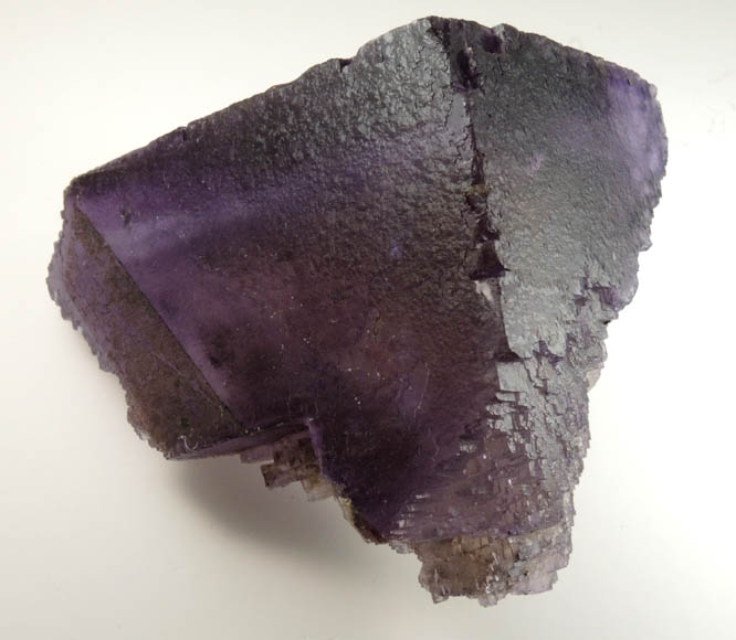 Fluorite (zoned crystal) from Cave-in-Rock District, Hardin County, Illinois