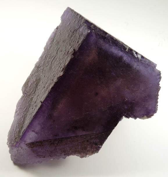 Fluorite (zoned crystal) from Cave-in-Rock District, Hardin County, Illinois