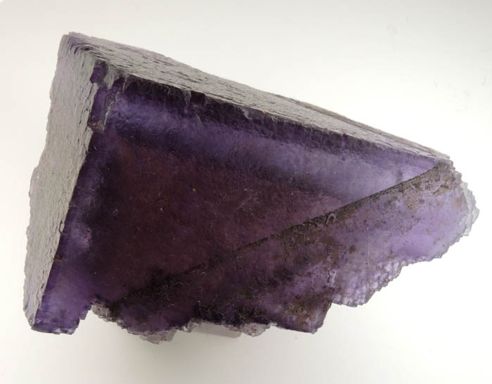 Fluorite (zoned crystal) from Cave-in-Rock District, Hardin County, Illinois