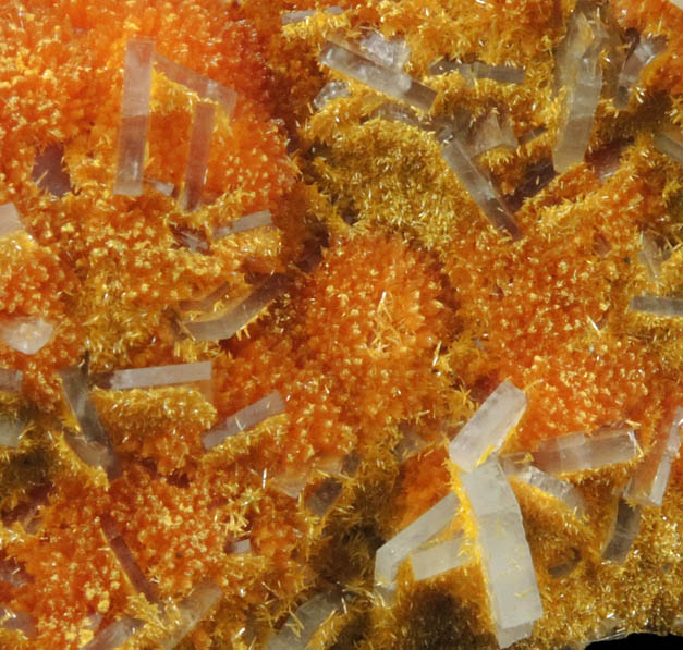 Orpiment with Barite from Quiruvilca District, Santiago de Chuco Province, La Libertad Department, Peru