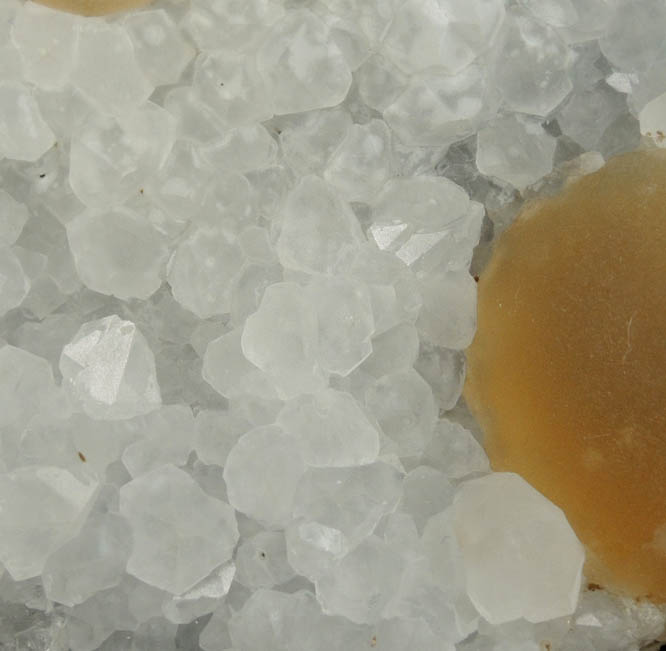 Fluorite on Quartz from Ajanta, Maharashtra, India