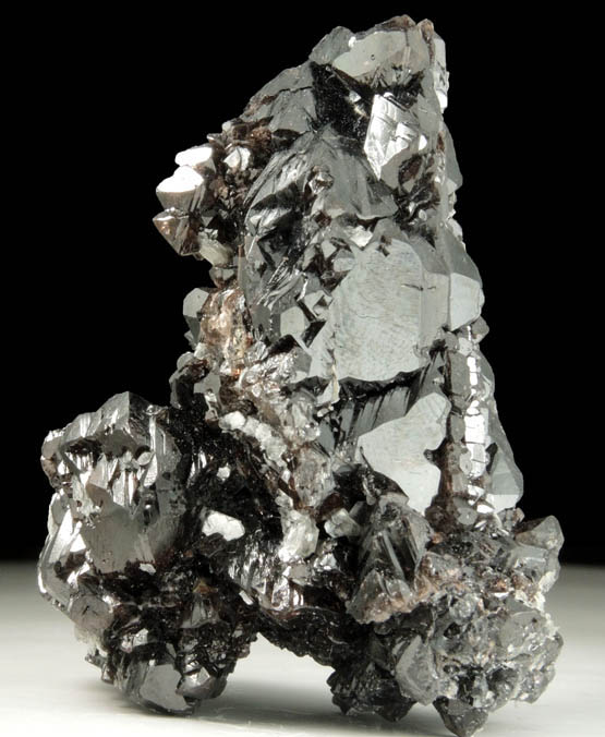 Cassiterite (twinned crystals) from Xuebaoding Mountain near Pingwu, Sichuan Province, China