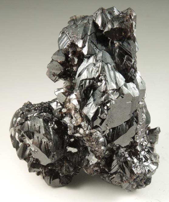 Cassiterite (twinned crystals) from Xuebaoding Mountain near Pingwu, Sichuan Province, China