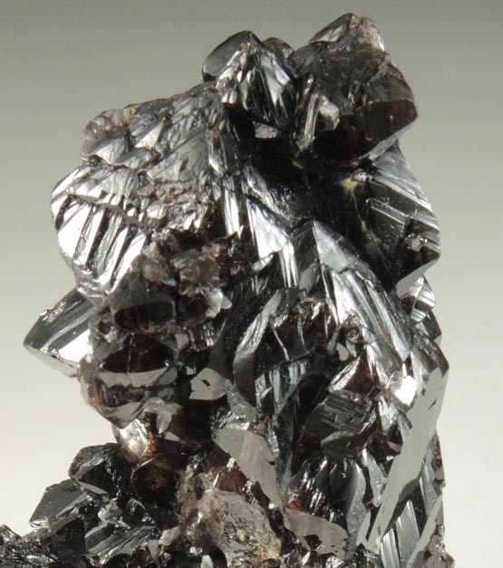 Cassiterite (twinned crystals) from Xuebaoding Mountain near Pingwu, Sichuan Province, China