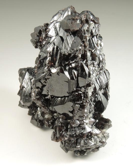 Cassiterite (twinned crystals) from Xuebaoding Mountain near Pingwu, Sichuan Province, China