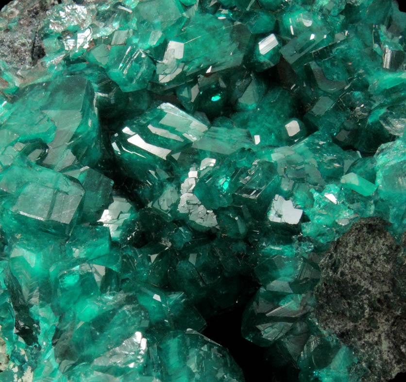 Dioptase from Reneville, Kindanba District, Pool Department, Republic of Congo