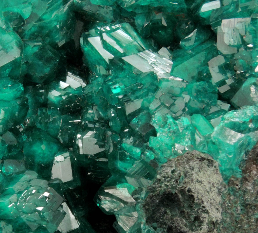 Dioptase from Reneville, Kindanba District, Pool Department, Republic of Congo