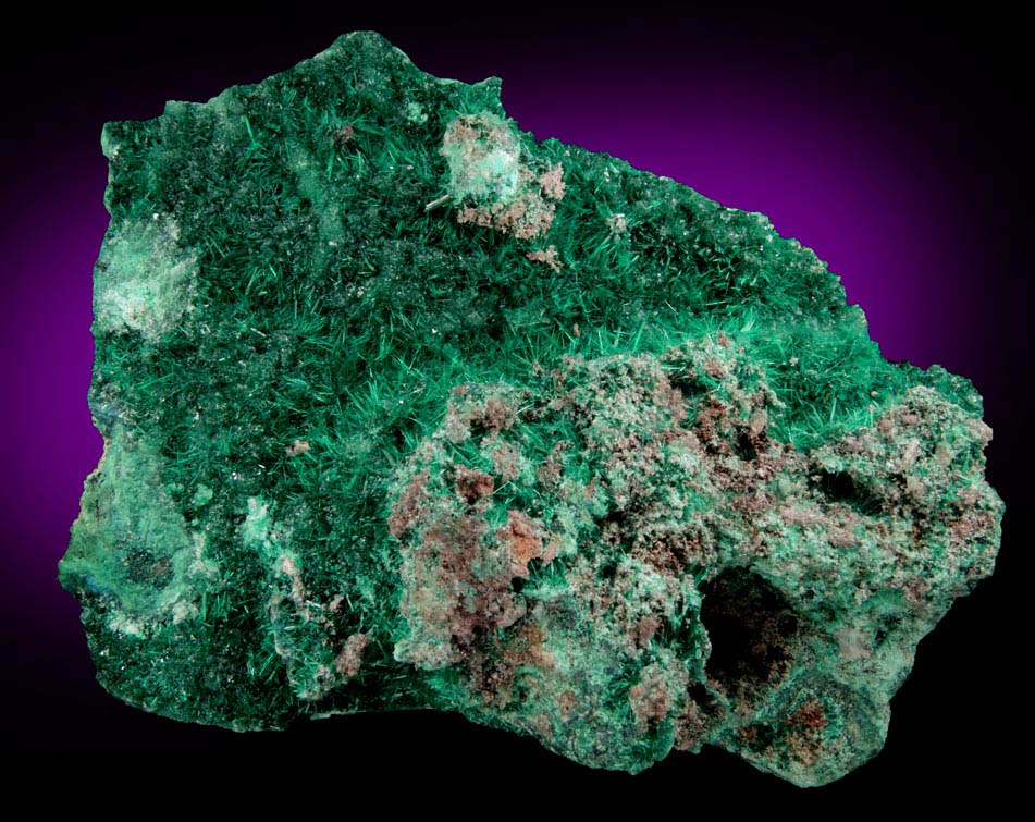 Brochantite from Bou Beker Mine, 21 km SSE of Oujda, Errachidia Province, Morocco