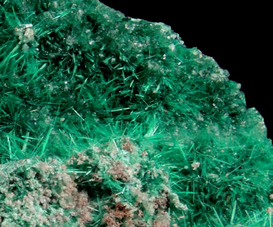 Brochantite from Bou Beker Mine, 21 km SSE of Oujda, Errachidia Province, Morocco