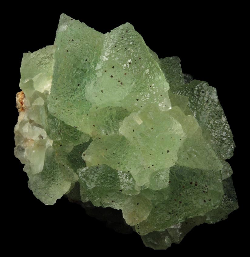 Fluorite from Felix Mine, Azusa, Los Angeles County, California