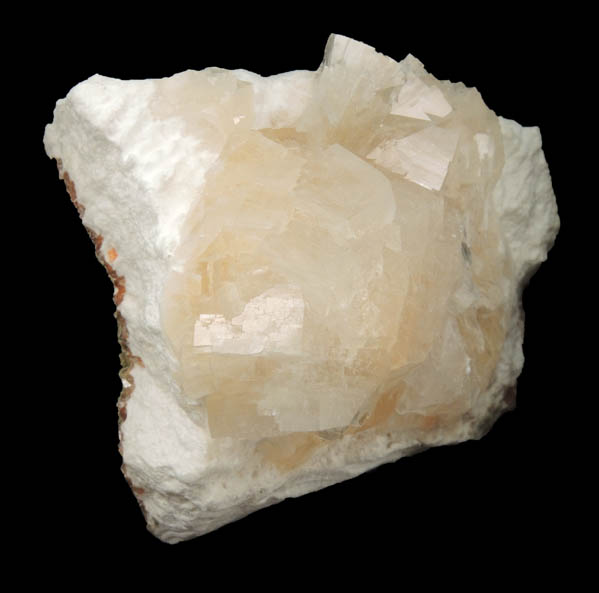 Heulandite on Mordenite from Aurangabad, Maharashtra, India