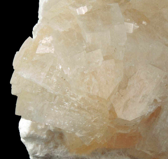 Heulandite on Mordenite from Aurangabad, Maharashtra, India