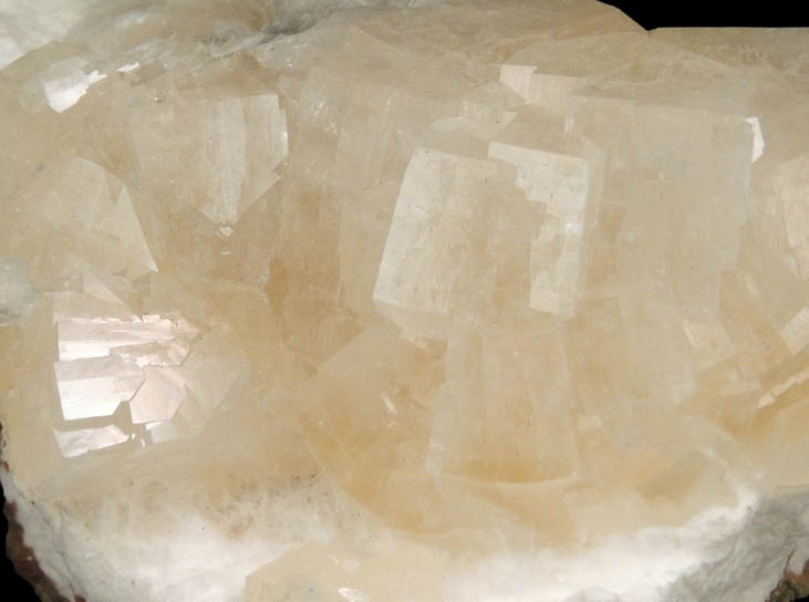 Heulandite on Mordenite from Aurangabad, Maharashtra, India