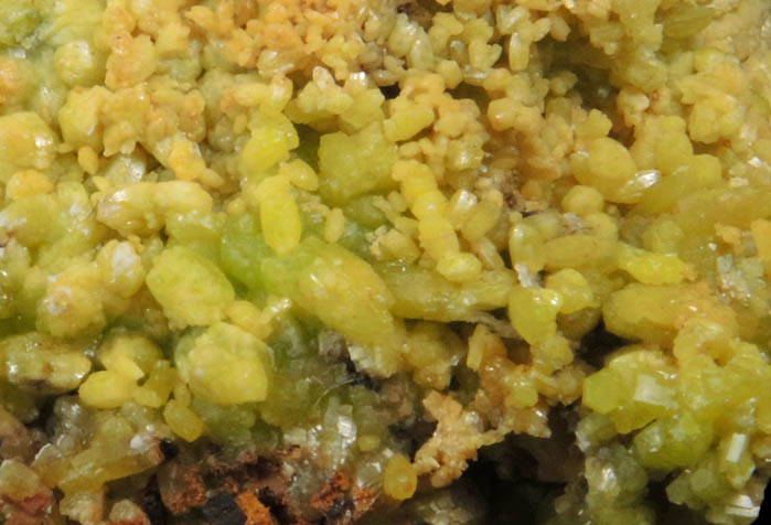 Pyromorphite from Daoping Mine, Yangshuo, Guangxi, China