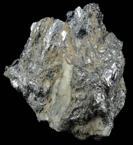 Molybdenite with minor Molybdite from Phillipsburg, Warren County, New Jersey