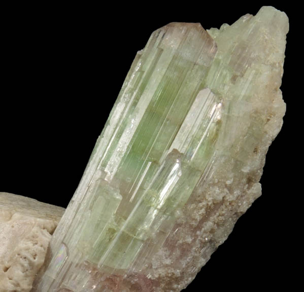 Elbaite Tourmaline and Microcline from Paprok, Kamdesh District, Nuristan Province, Afghanistan