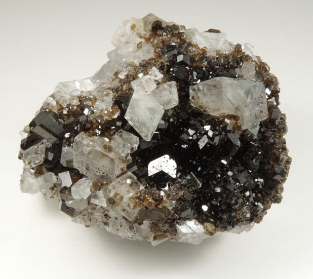 Uvite Tourmaline and Magnesite from Brumado District, Serra das guas, Bahia, Brazil