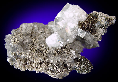 Calcite with Marcasite from Shullsburg District, Lafayette County, Wisconsin