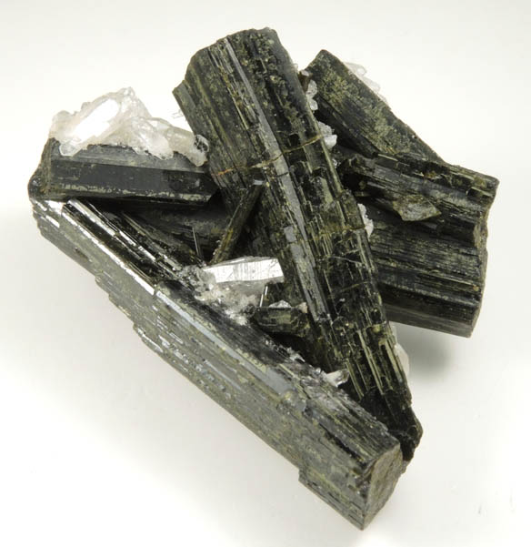Epidote with Quartz from Capelinha, 140 km NNW of Governador Valadares, Jequitinhonha Valley, Minas Gerais, Brazil