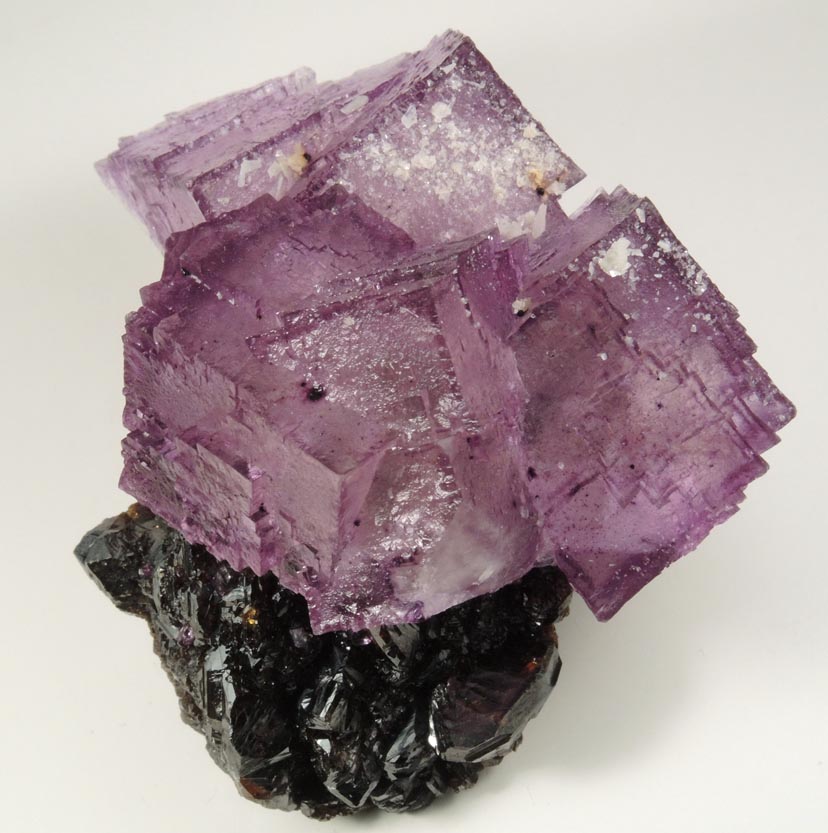 Fluorite and Sphalerite from Denton Mine, Harris Creek District, Hardin County, Illinois