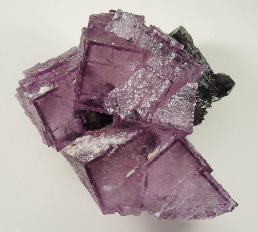 Fluorite and Sphalerite from Denton Mine, Harris Creek District, Hardin County, Illinois