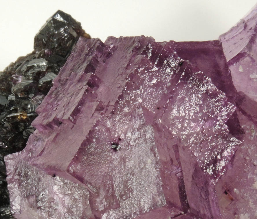 Fluorite and Sphalerite from Denton Mine, Harris Creek District, Hardin County, Illinois