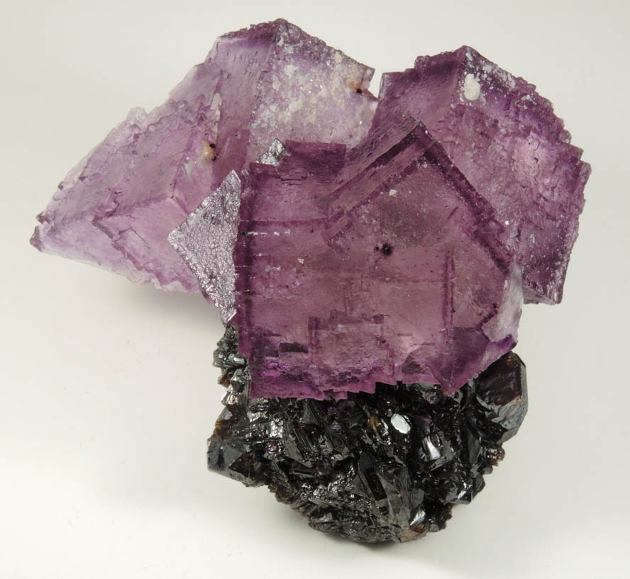 Fluorite and Sphalerite from Denton Mine, Harris Creek District, Hardin County, Illinois