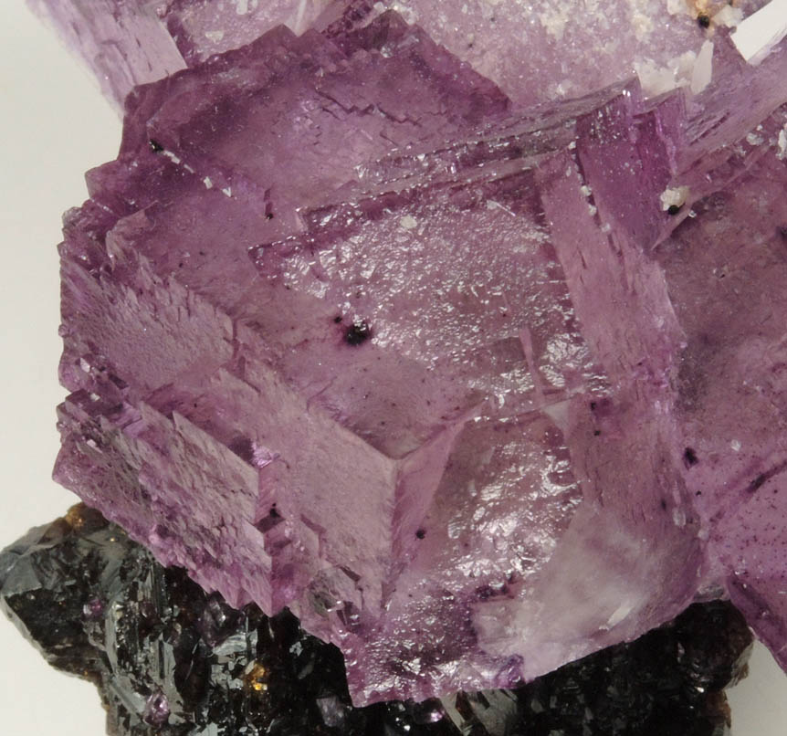 Fluorite and Sphalerite from Denton Mine, Harris Creek District, Hardin County, Illinois