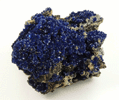 Azurite from Morenci Mine, 4750' level, Lone Star Area, Clifton District, Greenlee County, Arizona