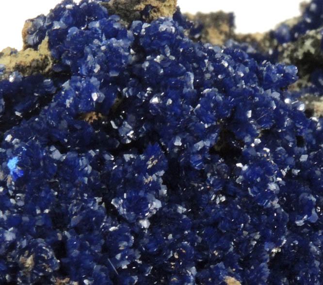 Azurite from Morenci Mine, 4750' level, Lone Star Area, Clifton District, Greenlee County, Arizona